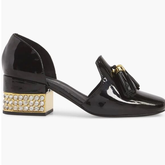 Jeffrey Campbell Genial Statement Heel d'Orsay Pump - Picture 3 of 10